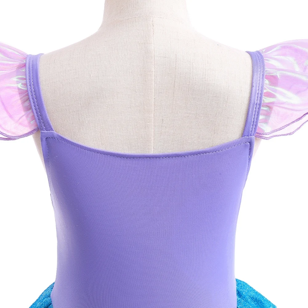 4T Mermaid Princess Dress Accessory Set Kids Halloween Costume Birthday Dress